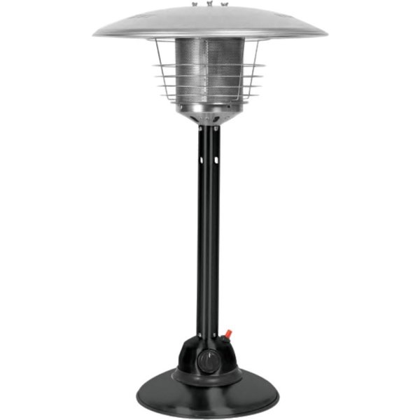New York terrassevarmer t/bord, 3 kW, H99 cm, sort