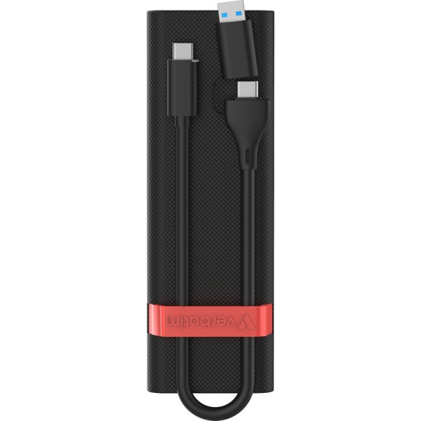 Verbatim Pocket kabinet kit – USB 3.2 Gen 2, sort