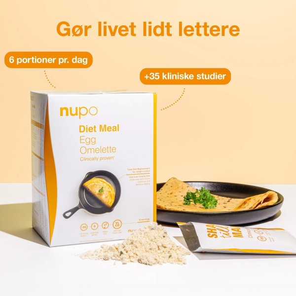 Nupo Diet Meal Egg Omelet, 340 g