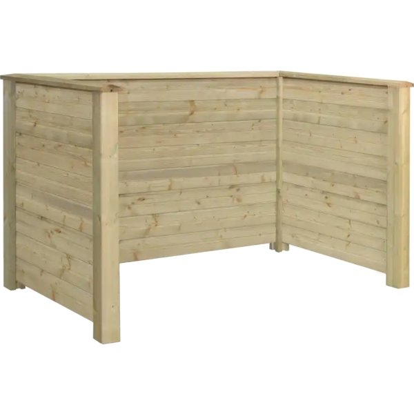 Plus Plank Renovationsskjuler, 2 spande, natur