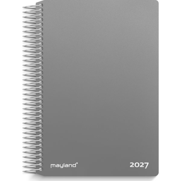 Mayland 2027 Dagkalender, grå