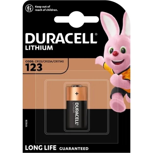 Duracell CR123 Batteri