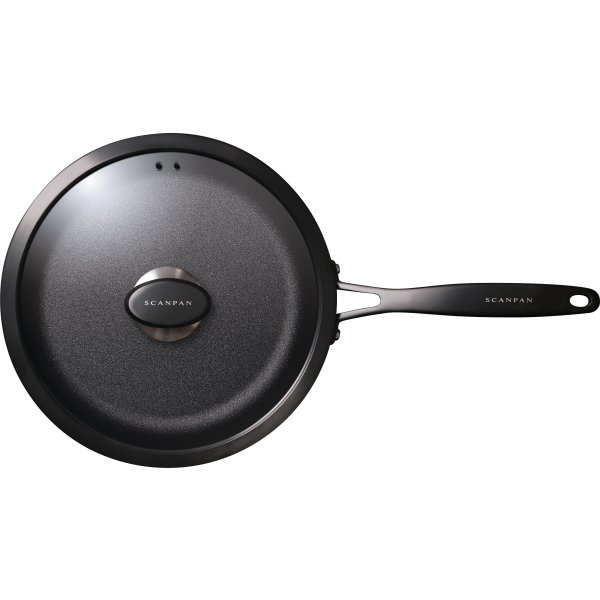 Scanpan Pro SB+ Sauterpande med glaslåg, 28 cm.