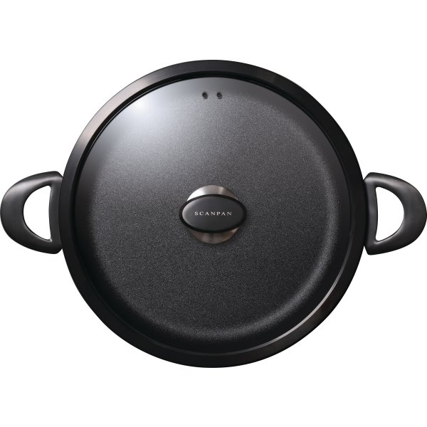 Scanpan Pro SB+ Sauterpande med glaslåg, 32 cm.