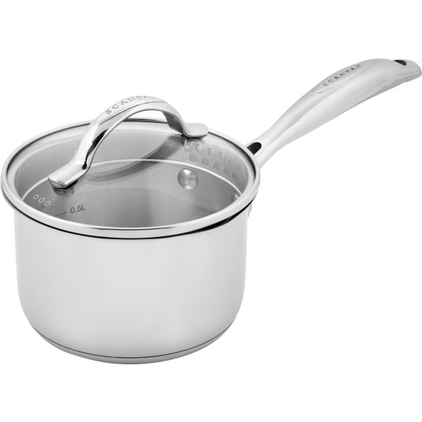 Scanpan STS Kasserolle med glaslåg, 1,2L.