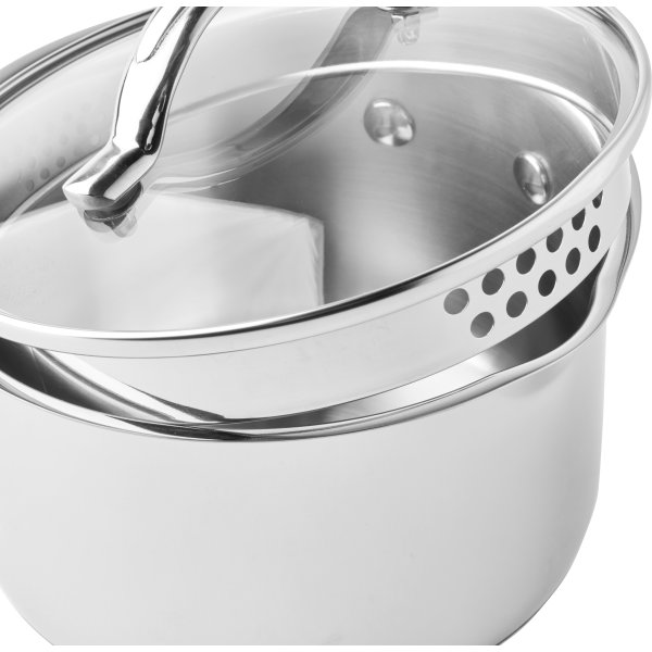 Scanpan STS Gryde med glaslåg, 11L.