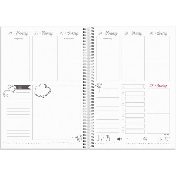 Mayland 2027 Kalender, Doodle 1