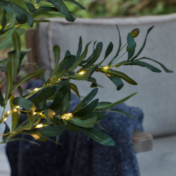 Sirius Oliva Oliventræ, inkl. LED lys, H120 cm