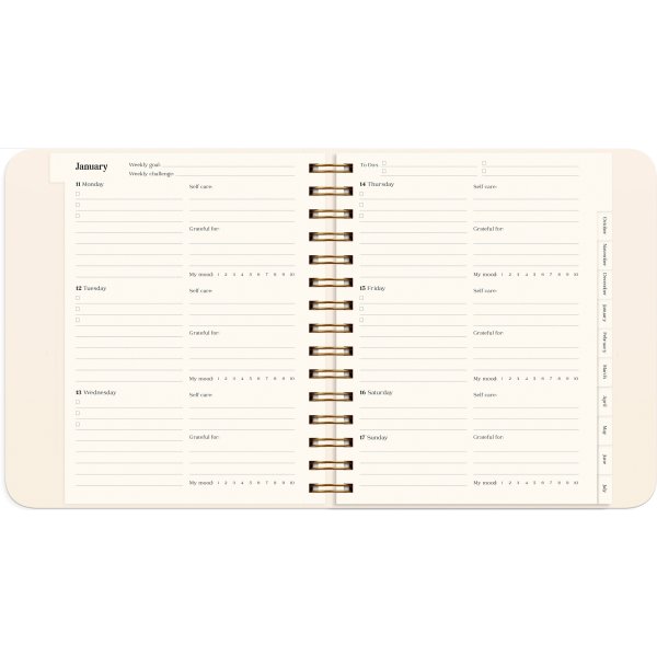 Mayland 2027 Kalender, Life Planner D. Flowers