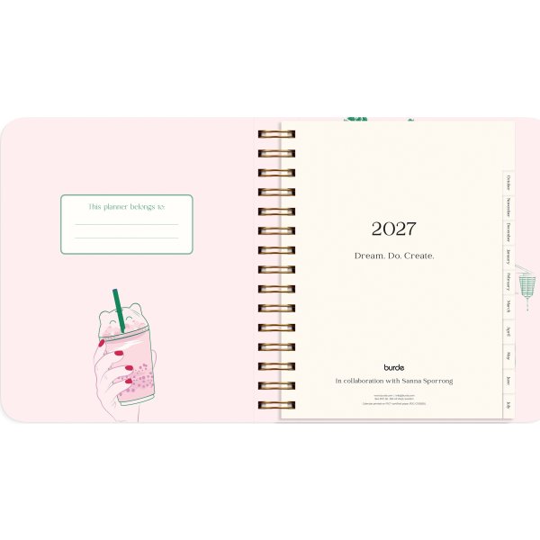 Mayland 2027 Kalender, Life Planner Japan Style