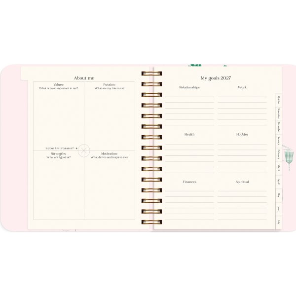Mayland 2027 Kalender, Life Planner Japan Style