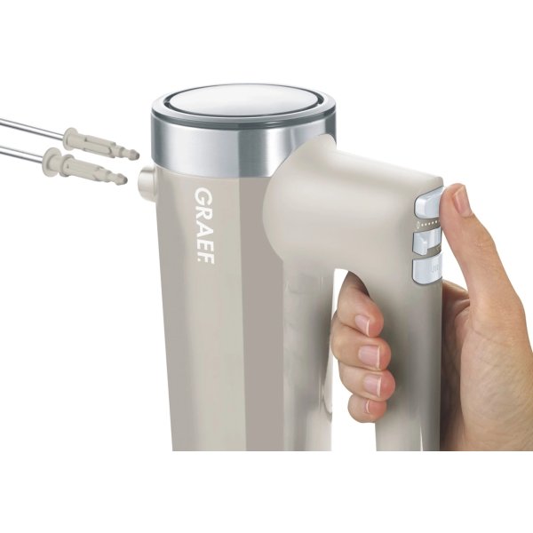 Graef Håndmixer, 600W - Grå