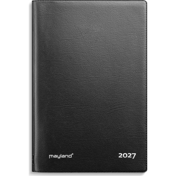 Mayland 2027 Kalender, Mini Planner, vinyl, sort