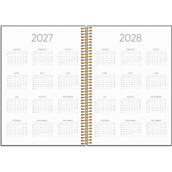 Mayland 2027 Kalender, Organizer & Notes