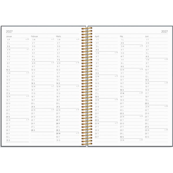 Mayland 2027 Kalender, Organizer & Notes