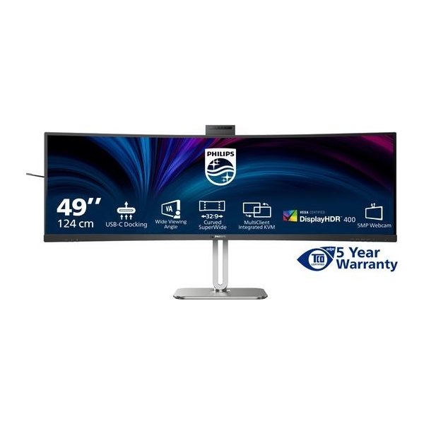 Philips 49B2U5900CH/00 curved skærm 48,8"