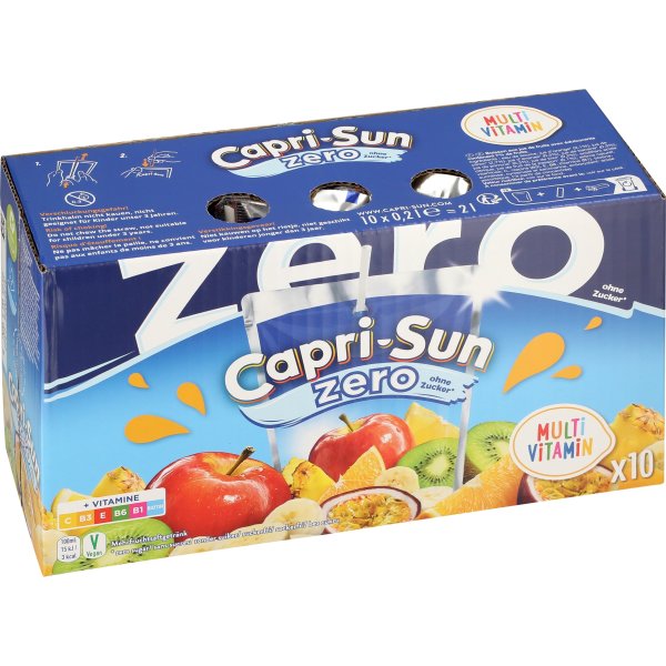 Capri-Sun Zero Multivitamin, 10 x 200 ml