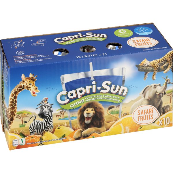 Capri-Sun Safari, 10 x 200 ml