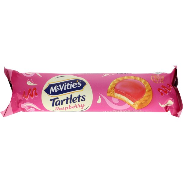 McVities Tartlets Raspberry, 100 g