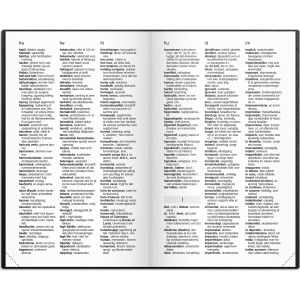 Mayland 2027 Lommekalender, kunstskind, sort