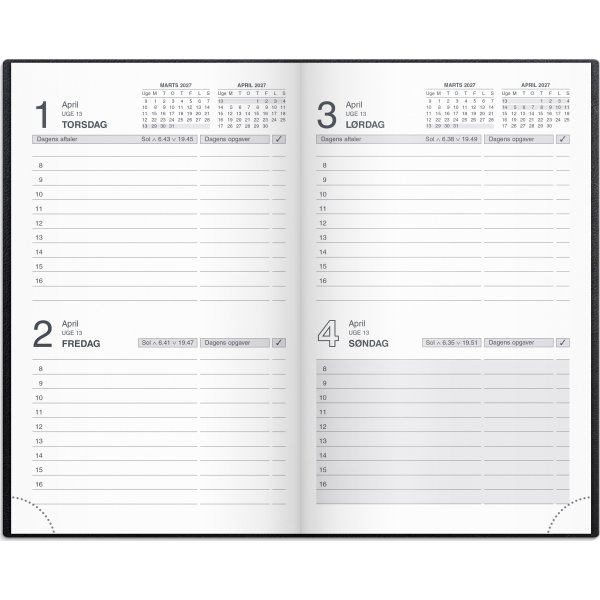 Mayland 2027 Noteringskalender, kunstskind