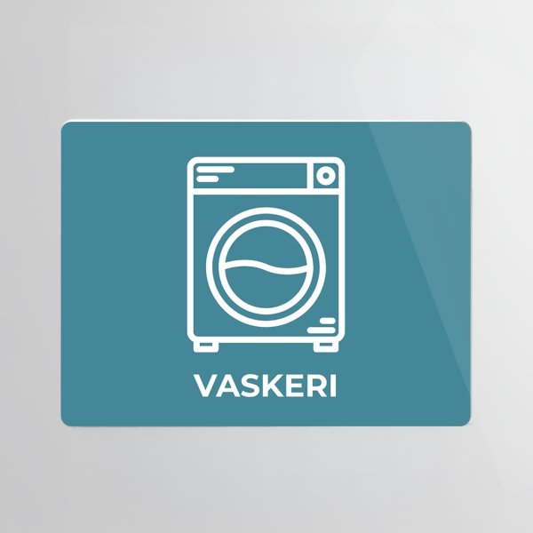 Skilt | Rektangel | 12 x 9 cm