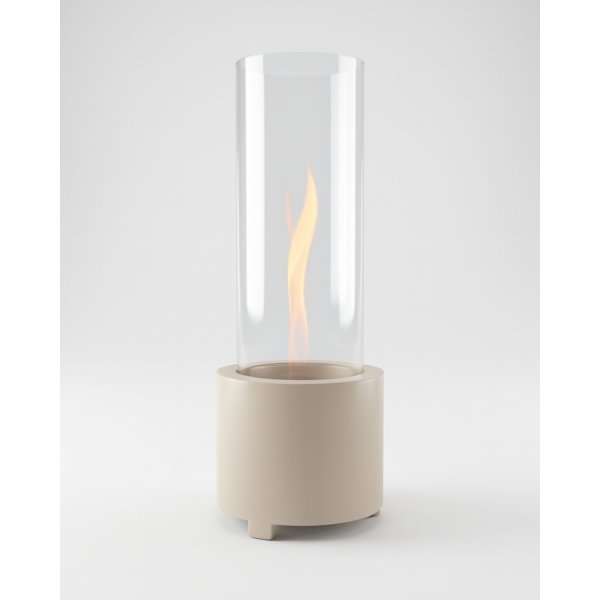 Tenderflame Cycloflame bord, beige, H40cm