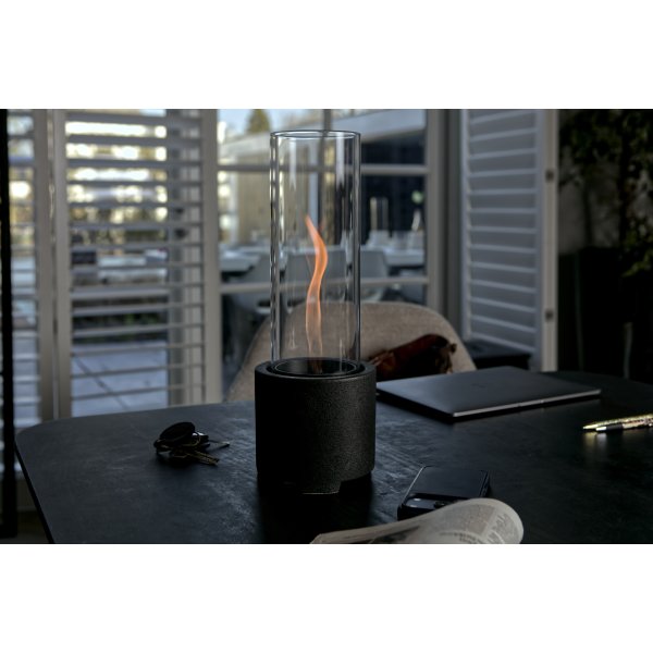 Tenderflame Cycloflame bord, sort, H40cm