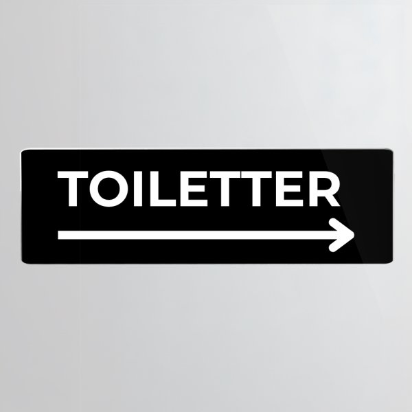 Skilt | Rektangel | 21 x 6,5 cm
