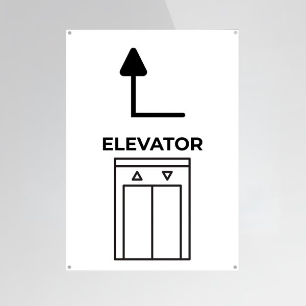 Skilt | Rektangel | 25,5 x 20,3 cm