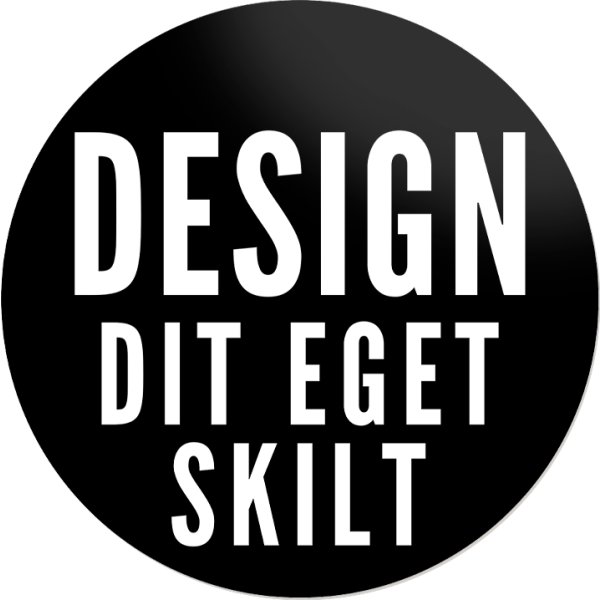 Skilt | Rund | Ø10 cm