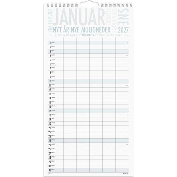 Mayland 2027 Vægkalender, TrendArt