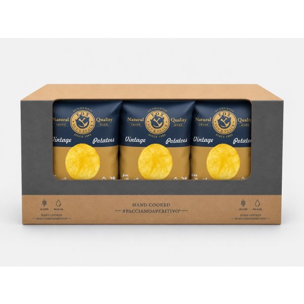 Vintage chips med Havsalt, 40 g