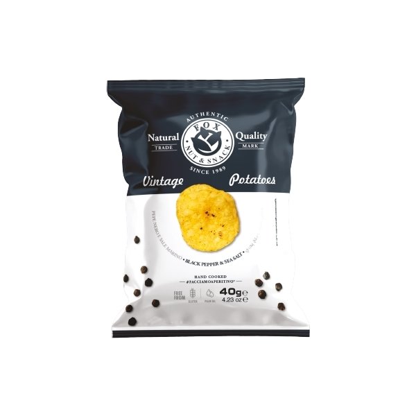 Vintage chips med Salt & Peber, 40 g