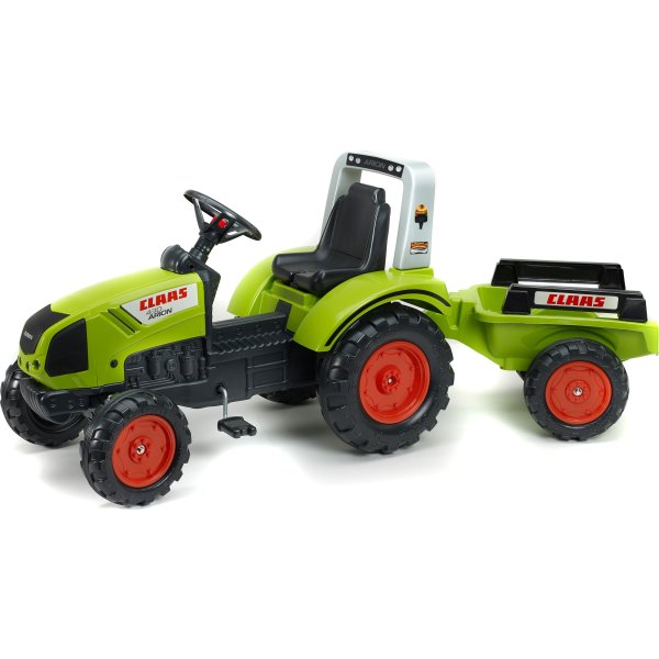 FALK Claas traktor m/vogn, grøn