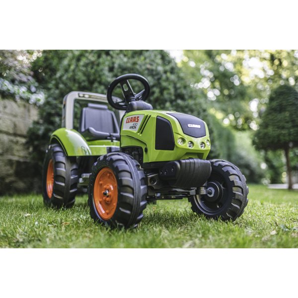 FALK Claas traktor m/vogn, grøn