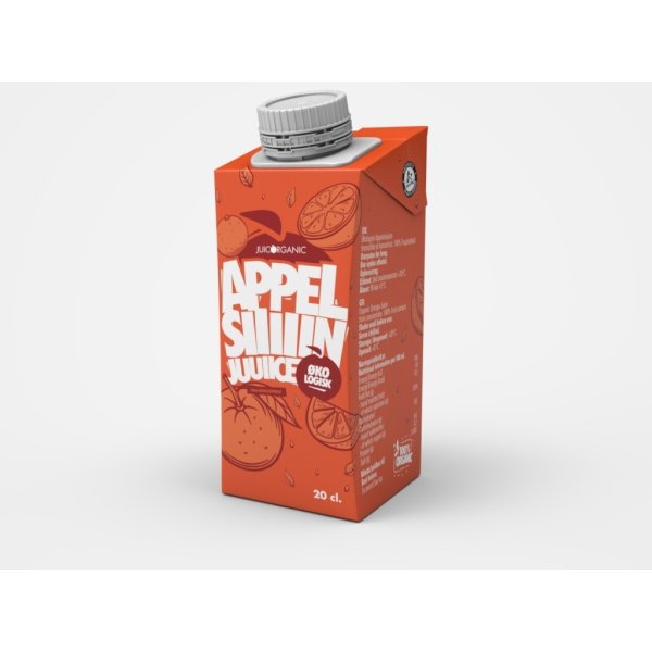 JuicOrganic Økologisk Appelsinjuice, 20 cl