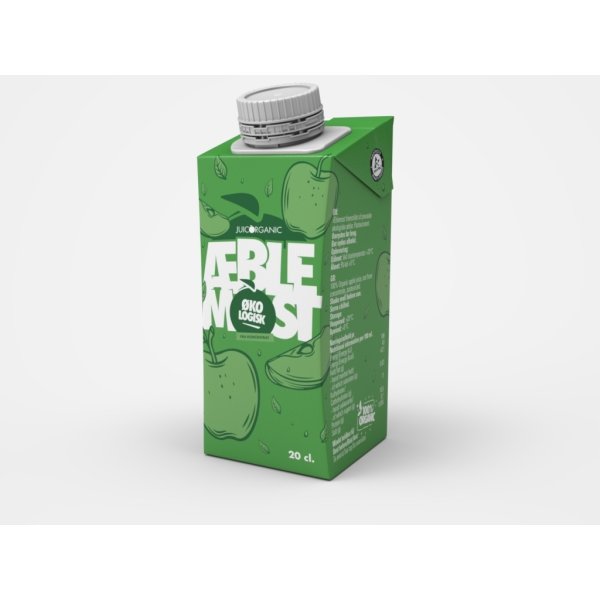 JuicOrganic Økologisk Æblemost, 20 cl