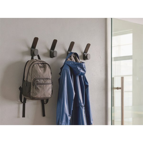 Durable Dobbeltknager, 4 stk, DURASTORE®, sort