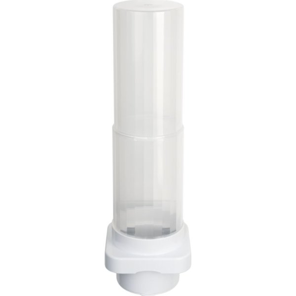Vægdispenser, til Ø50-80 mm kopper, ABS/PP, hvid