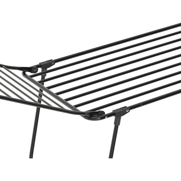 Tørrestativ, teleskop 195 - 260cm, Sort. 25m