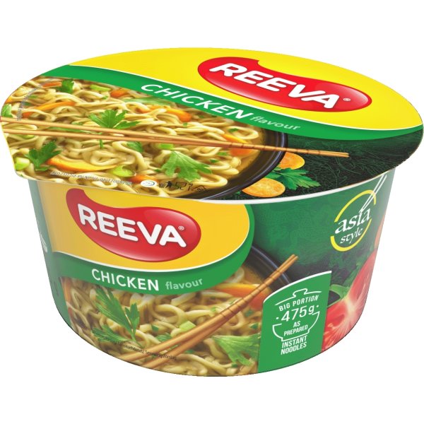 Reeva Instant Nudler Kylling, 75 g