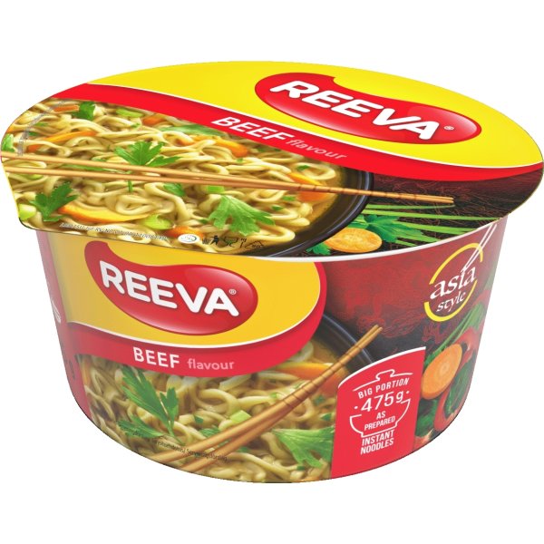 Reeva Instant Nudler Okse, 75 g