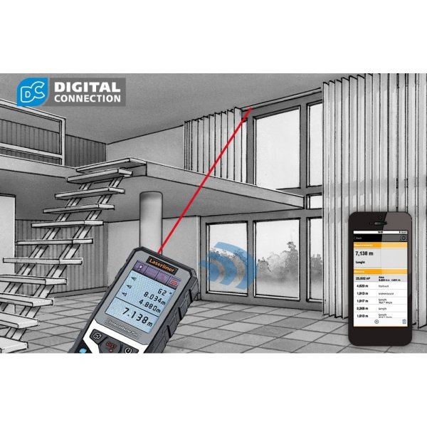 Laserliner DistanceMaster Plus 100 afstandsmåler