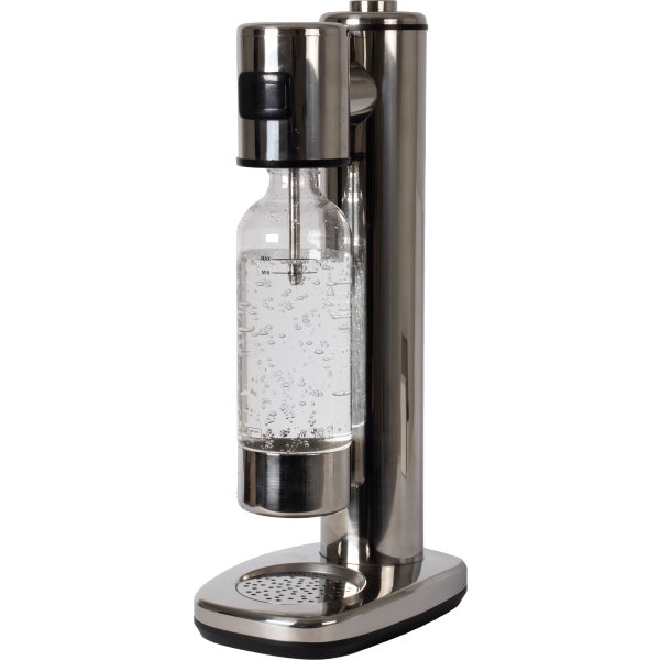 byGaard Sodavandsmaskine m. 1 ltr. flaske, stål