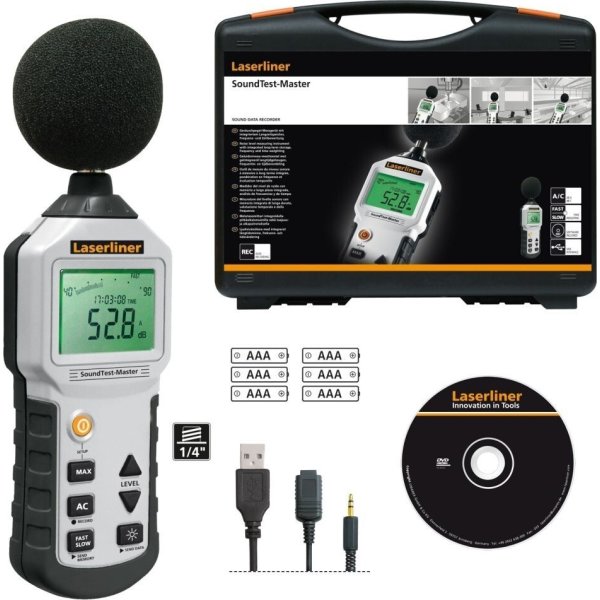 Laserliner Soundtest Master lydniveaumåler