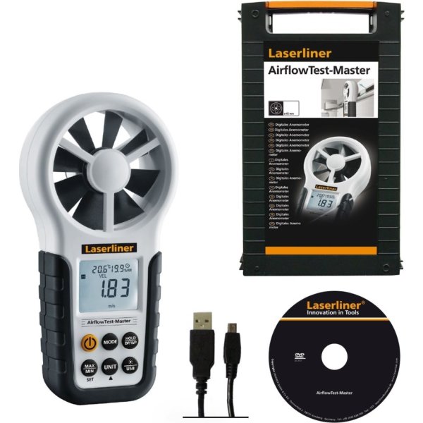 Laserliner AirflowTest-Master vindmåler/anemometer