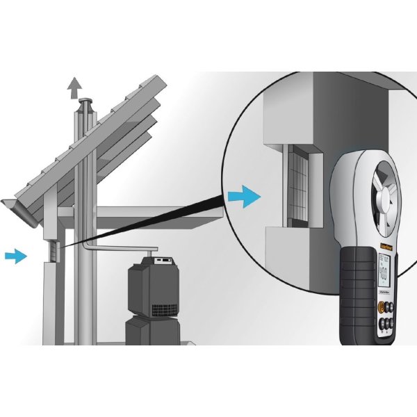 Laserliner AirflowTest-Master vindmåler/anemometer