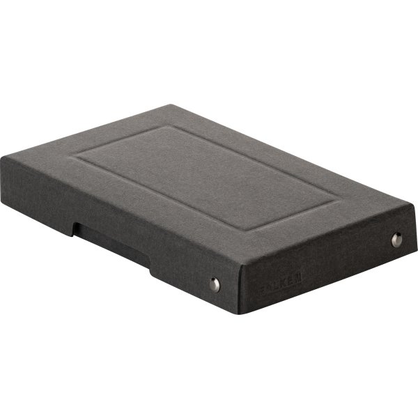 Exacompta Pure Box, 100x150mm, H25 mm, sort