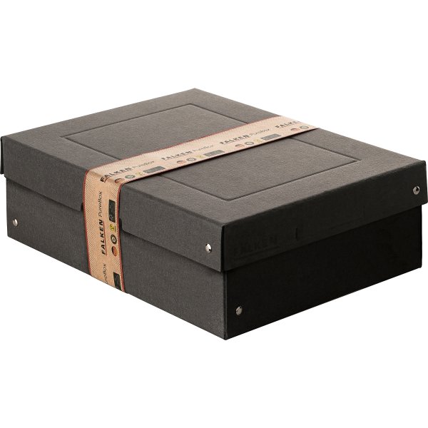 Exacompta Pure Box, A4, H100mm, sort